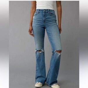 American Eagle Outfitters Blue Boot Cut Jeans